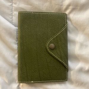 Portland Leather Goods Snap Journal medium in green
